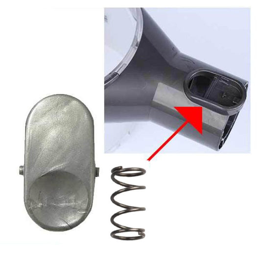 For Dyson V6/DC Vacuum Cleaner Dust Bin Button With Spring Replacement Parts(Gray) - For Dyson Accessories by buy2fix | Online Shopping UK | buy2fix