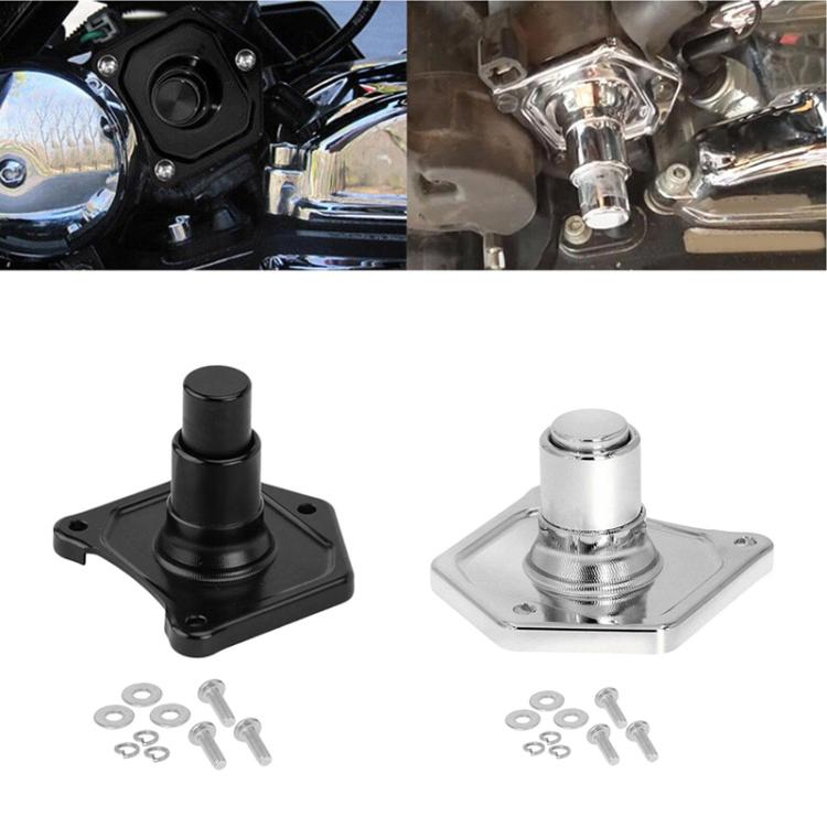 For Harley Motorcycle Modification Starter Switch Solenoid Valve Cover(Electroplating) - Others by buy2fix | Online Shopping UK | buy2fix