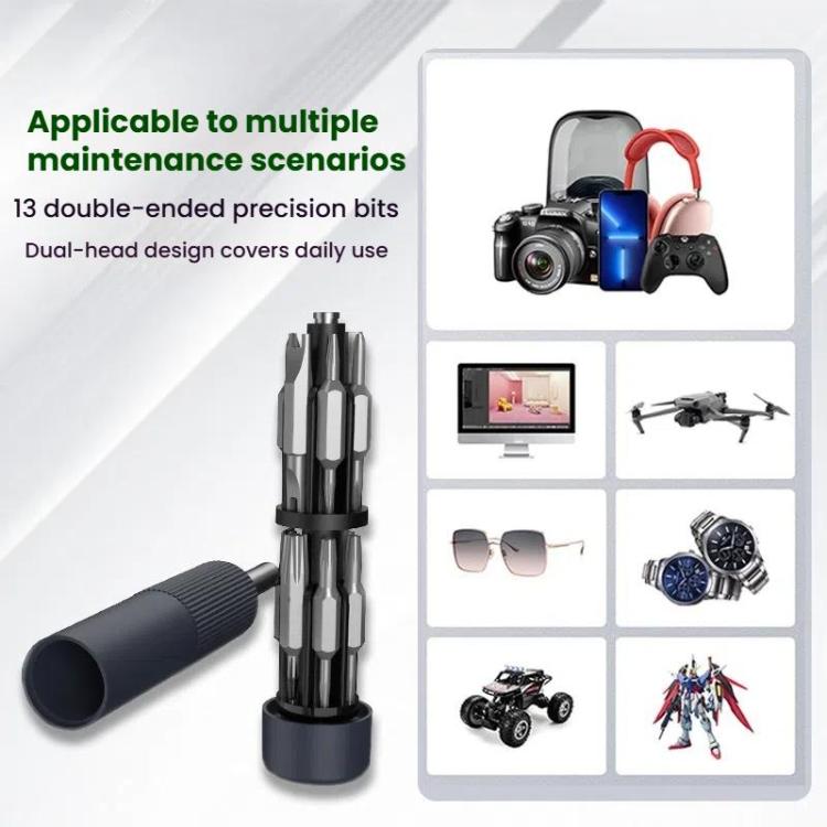 27 In 1 Dual Bits Precision Screwdriver Tool Kit Mini Mobile Phone Computer Eyeglasses Repair Tool(ABS Shell) - Screwdriver Set by buy2fix | Online Shopping UK | buy2fix