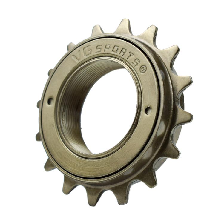 VG SPORTS Stroller Scooter Bicycle Single Speed Flywheel, Style: 16T Brown - Guide wheels by buy2fix | Online Shopping UK | buy2fix