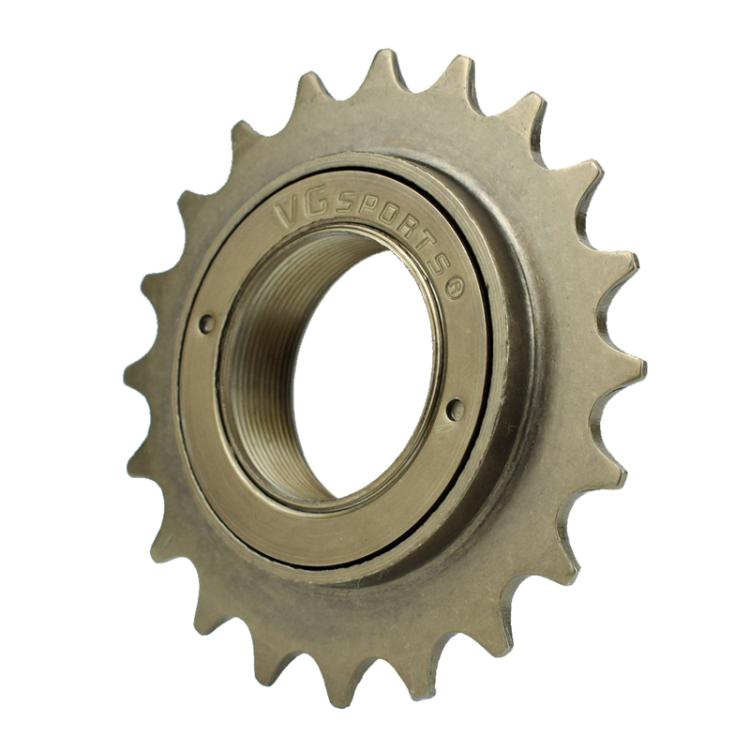 VG SPORTS Stroller Scooter Bicycle Single Speed Flywheel, Style: 22T Brown - Guide wheels by buy2fix | Online Shopping UK | buy2fix