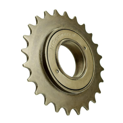 VG SPORTS Stroller Scooter Bicycle Single Speed Flywheel, Style: 24T Brown - Guide wheels by buy2fix | Online Shopping UK | buy2fix