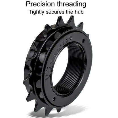 VG SPORTS Stroller Scooter Bicycle Single Speed Flywheel, Style: 16T Brown - Guide wheels by buy2fix | Online Shopping UK | buy2fix