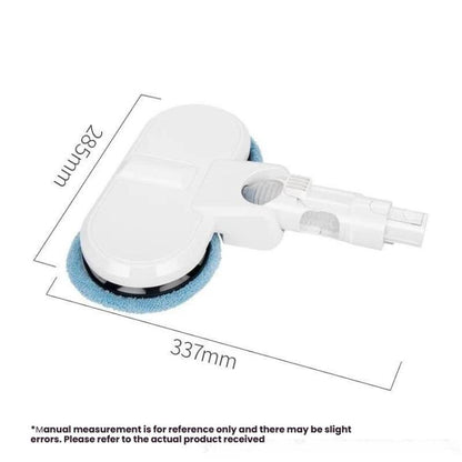 Electric Mop Head With Water Tank for Xiaomi Dreame / Dyson Handheld Vacuum Cleaner Narrow 6 Gray Rags - For Xiaomi Accessories by buy2fix | Online Shopping UK | buy2fix
