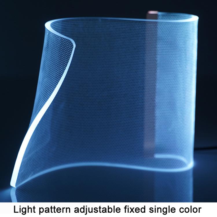 LED Light Guide Acrylic Ambient Desk Lamp Gaming Room Bedroom USB Pickups Rhythmic RGB Novelty Lamps(Music Rhythm Model) - Novelty Lighting by buy2fix | Online Shopping UK | buy2fix