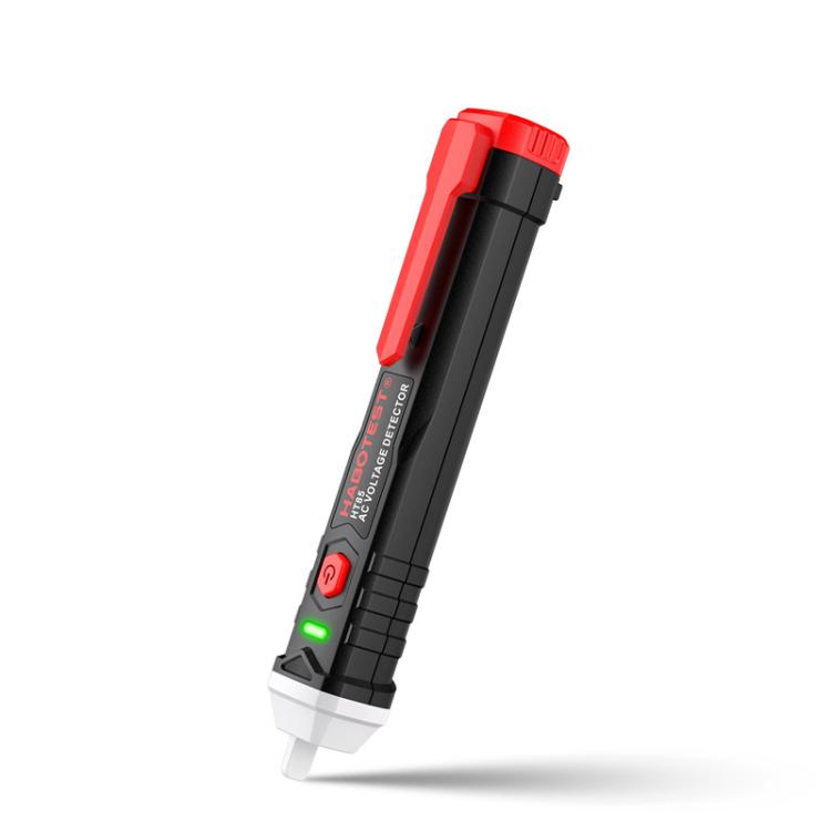 HABOTEST HT85 Non-Contact Electricity Tester AC Voltage Detector(Black Red) - Current & Voltage Tester by HABOTEST | Online Shopping UK | buy2fix