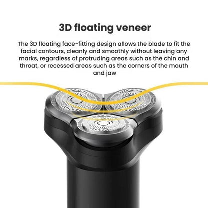 For Xiaomi Mijia S300 / S500 / S500C / MJTXD01SKS Electric Shaver Blade Head Replace Accessories, Style: Upper Half Head ( With Dual Layer Blade ) - Shavers Parts by buy2fix | Online Shopping UK | buy2fix