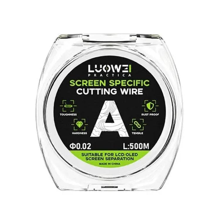 LUOWEI 500M Steel Wire Cell Phone Screen Separation Wire Cutting Wire, Spec: A 0.02mm - Crowbar by LUOWEI | Online Shopping UK | buy2fix