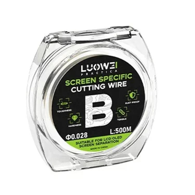 LUOWEI 500M Steel Wire Cell Phone Screen Separation Wire Cutting Wire, Spec: B 0.028mm - Crowbar by LUOWEI | Online Shopping UK | buy2fix