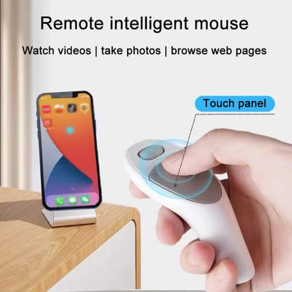 CMS01 USB Rechargeable Mobile Phone Remote Control Mouse Video Bluetooth Wireless Finger Mouse(For Harmony OS + IOS) - Phone Remote Control by buy2fix | Online Shopping UK | buy2fix