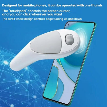 CMS01 USB Rechargeable Mobile Phone Remote Control Mouse Video Bluetooth Wireless Finger Mouse(For Harmony OS + IOS) - Phone Remote Control by buy2fix | Online Shopping UK | buy2fix