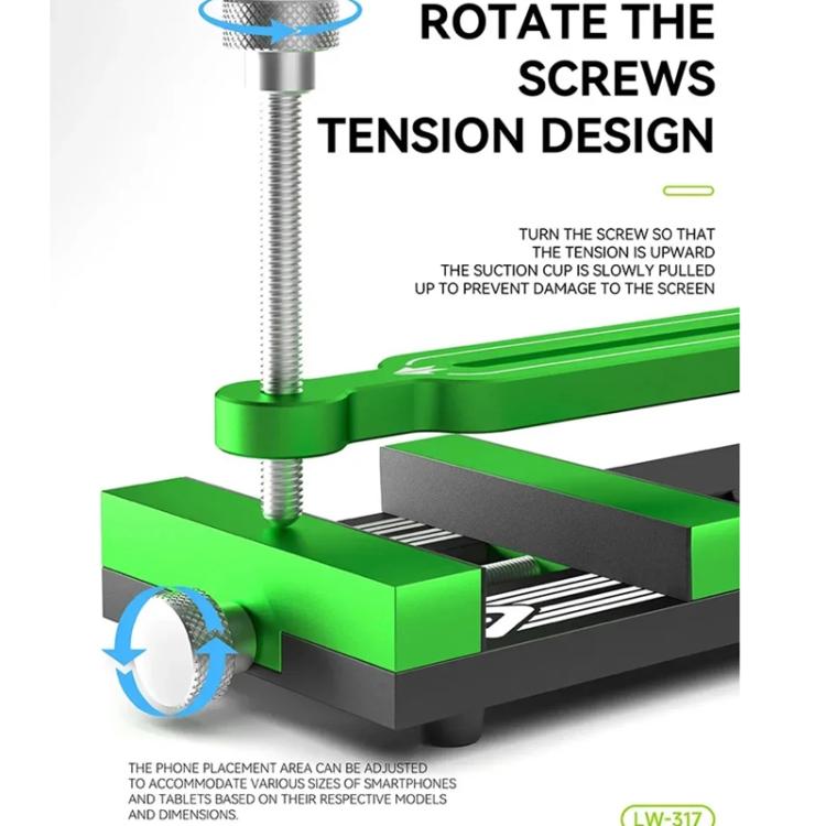 LUOWEI LW-317 Heat-free Screen Repair Assembly Separation Suction Cup Removal Removal Screen Camera Fixture - Separation Equipment by LUOWEI | Online Shopping UK | buy2fix