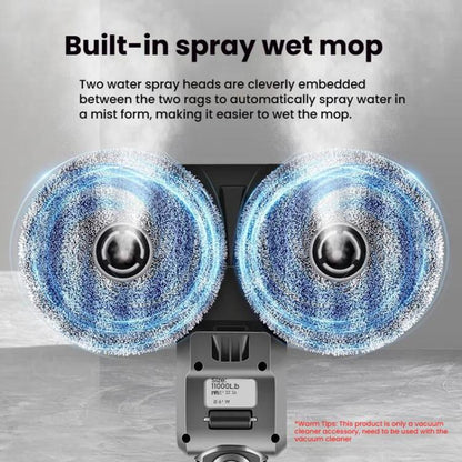 Electric Mop Head Attachment For Dyson V15 / V11 / V10 / V7 / V8 Vacuum Cleaner With 4 Rags - For Dyson Accessories by buy2fix | Online Shopping UK | buy2fix