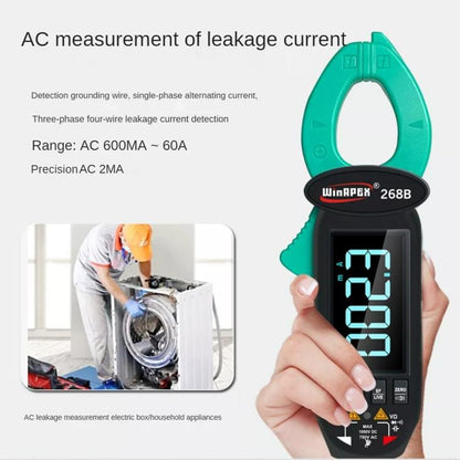 WINAPEX Clamp Meter High-precision AC / DC Voltage and Current Meter(268B) - Digital Multimeter by WINAPEX | Online Shopping UK | buy2fix