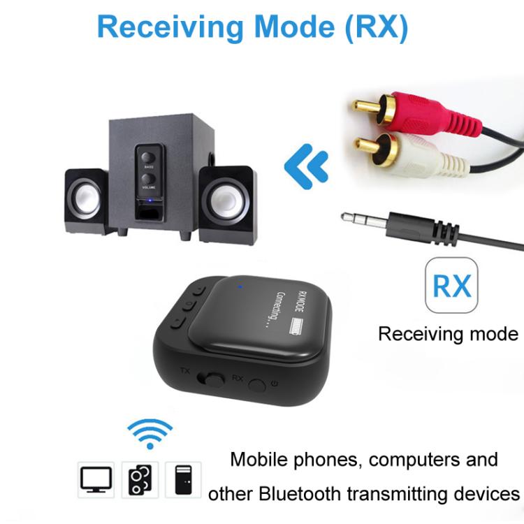 TR82 Bluetooth 5.2 Display Receiver Transmit And Receive 2 In 1 Adapter - Audio Receiver Transmitter by buy2fix | Online Shopping UK | buy2fix