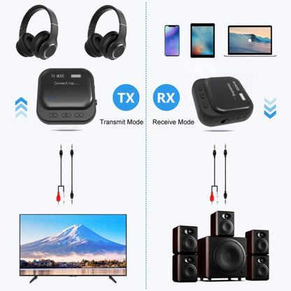 TR82 Bluetooth 5.2 Display Receiver Transmit And Receive 2 In 1 Adapter - Audio Receiver Transmitter by buy2fix | Online Shopping UK | buy2fix