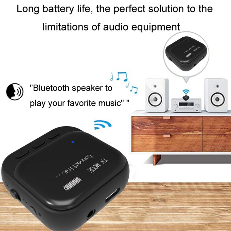 TR82 Bluetooth 5.2 Display Receiver Transmit And Receive 2 In 1 Adapter - Audio Receiver Transmitter by buy2fix | Online Shopping UK | buy2fix