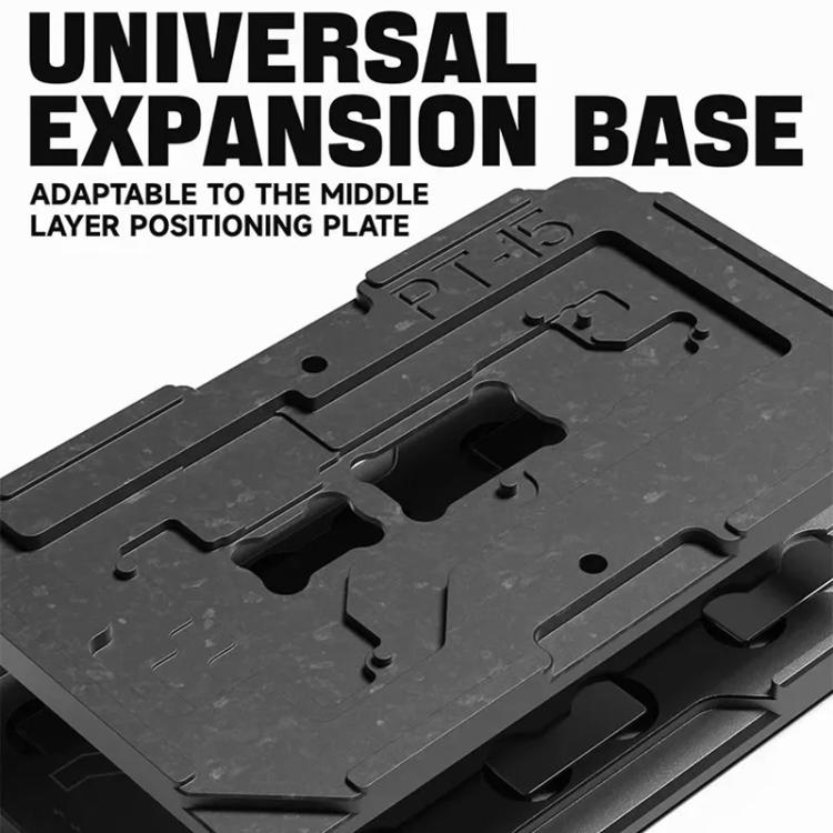 LUOWEI Base+Cushion Tinning Mesh CPU Chip Magnetic Table Tinning Silicone Pad - Working Mat by LUOWEI | Online Shopping UK | buy2fix