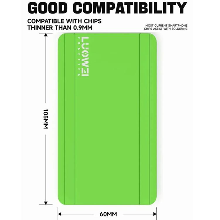 LUOWEI Base+Cushion Tinning Mesh CPU Chip Magnetic Table Tinning Silicone Pad - Working Mat by LUOWEI | Online Shopping UK | buy2fix