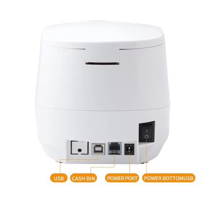 Xprinter XP-237B Barcode QR Code Supermarket Receipt Label Thermal Printer, Spec: USB(EU Plug) - Receipt Printers by Xprinter | Online Shopping UK | buy2fix