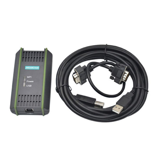 AMSAMOTION USB-MPI Programming Cable For Siemens S7-200/300/400PLC / 6ES7972-0CB20-0XA0 2.5m - Others by AMSAMOTION | Online Shopping UK | buy2fix