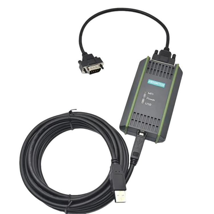 AMSAMOTION USB-MPI Programming Cable For Siemens S7-200/300/400PLC / 6ES7972-0CB20-0XA0 2.5m - Others by AMSAMOTION | Online Shopping UK | buy2fix