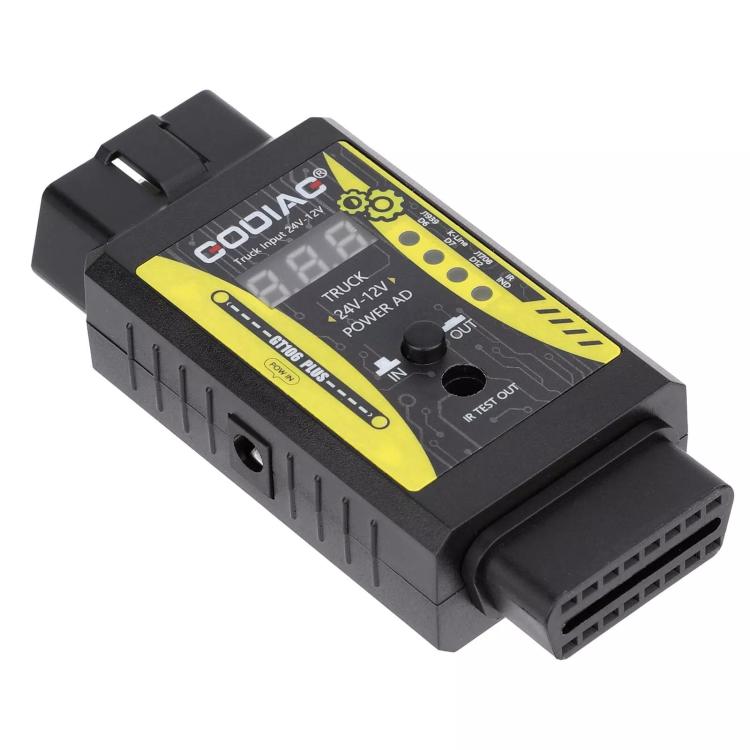 GODIAG GT106 PLUS 24V to 12V Heavy Duty Truck Adapter - Cables & Connectors by GODIAG | Online Shopping UK | buy2fix