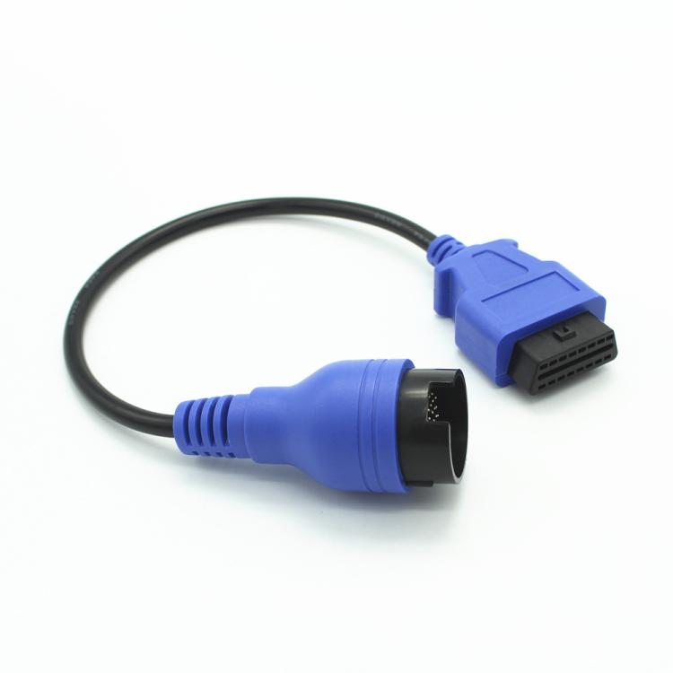 38-pin to OBD16-pin Truck Cable 38-pin OBD Adapter Cable Truck Diagnostic Connector - Cables & Connectors by buy2fix | Online Shopping UK | buy2fix