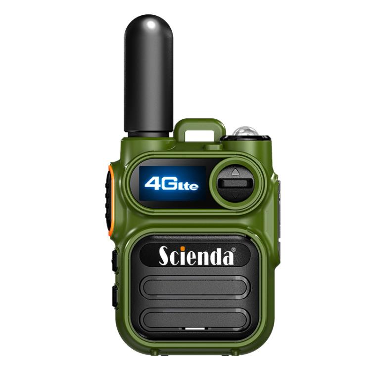 Scienda G388 Global-PTT 4G Two-way Wireless Walkie-talkie Portable Remote Communicator(Green) - Handheld Walkie Talkie by Scienda | Online Shopping UK | buy2fix