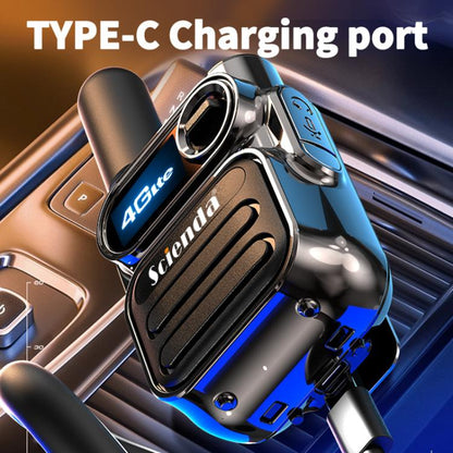 Scienda G388 Global-PTT 4G Two-way Wireless Walkie-talkie Portable Remote Communicator(Gray) - Handheld Walkie Talkie by Scienda | Online Shopping UK | buy2fix