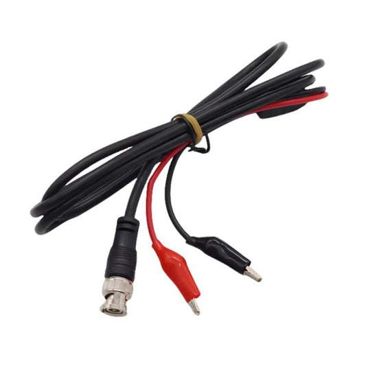 BNC Male To 2 Crocodile Clip Oscilloscope Probe Cable Q9 Signal Test Cable, Length: 1.5m - Other Tester Tool by buy2fix | Online Shopping UK | buy2fix