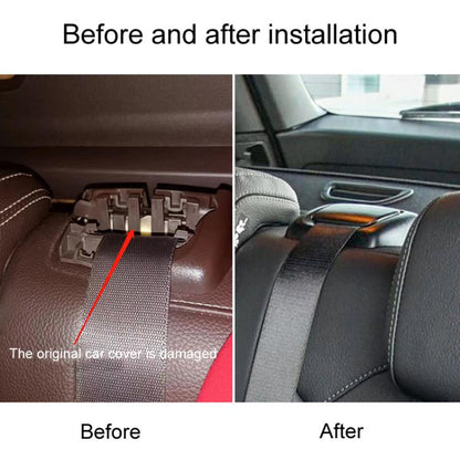 For 2012-2015 Mercedes-Benz ML / GL-Class W166 Car Rear Seat Belt Cover Guides 1669213800(Almond Beige) - Seat Belts & Padding by buy2fix | Online Shopping UK | buy2fix