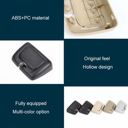 For 2012-2015 Mercedes-Benz ML / GL-Class W166 Car Rear Seat Belt Cover Guides 1669213800(Black) - Seat Belts & Padding by buy2fix | Online Shopping UK | buy2fix