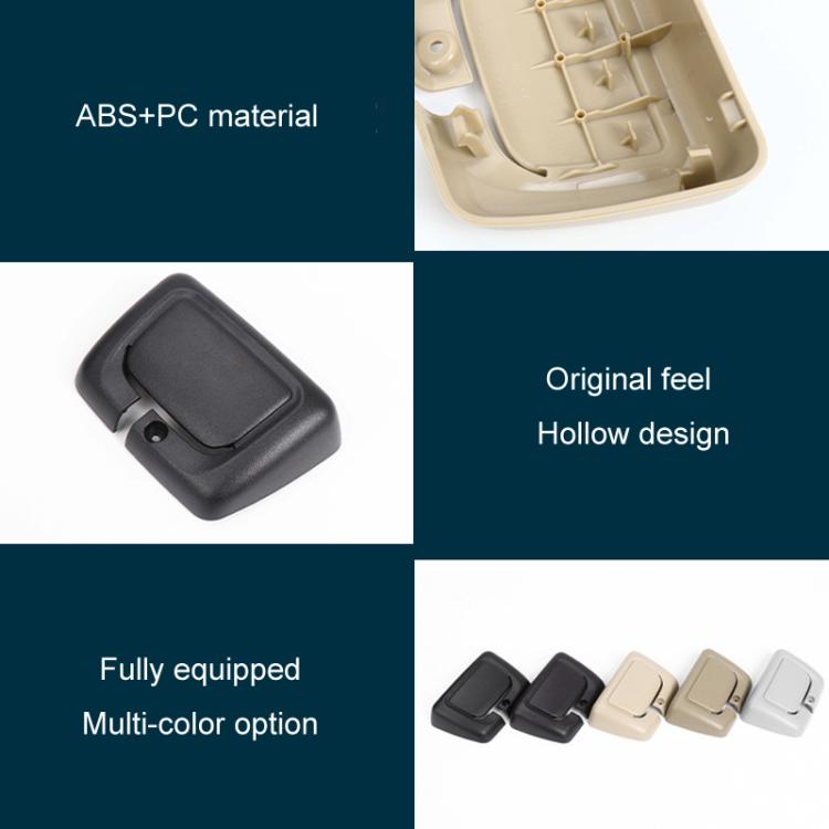 For 2012-2015 Mercedes-Benz ML / GL-Class W166 Car Rear Seat Belt Cover Guides 1669213800(Ginger Yellow) - Seat Belts & Padding by buy2fix | Online Shopping UK | buy2fix