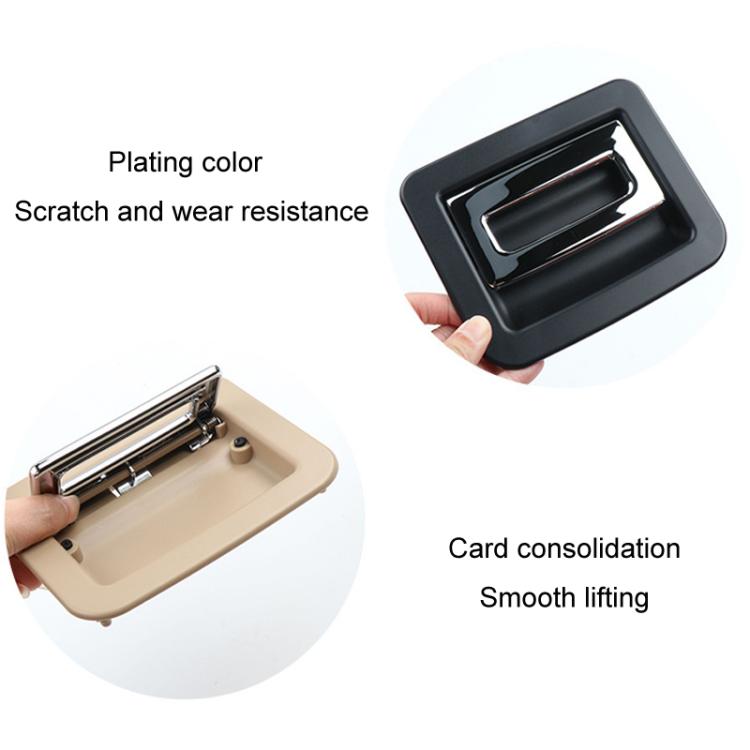 For 2010-2016 Porsche Cayenne / Paramera Car Boot Carpet Buckle Trunk Puller 95855111500, Style: Metal Model Beige - Door Handles by buy2fix | Online Shopping UK | buy2fix