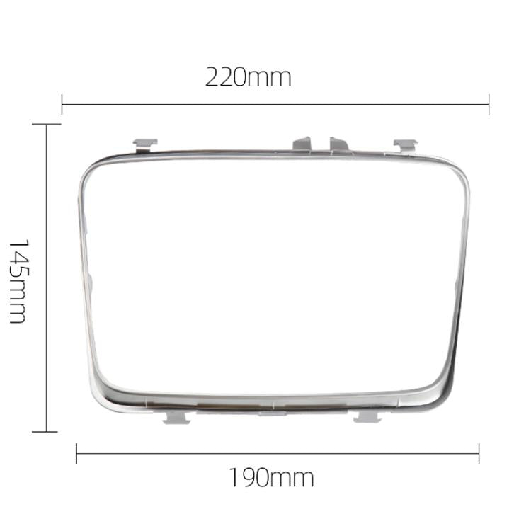 For Mercedes-Benz E-Class W213 Car Cup Holder Ashtray Cover Decorative Strips 2136830500(Silver) - Car Drink Holders by buy2fix | Online Shopping UK | buy2fix