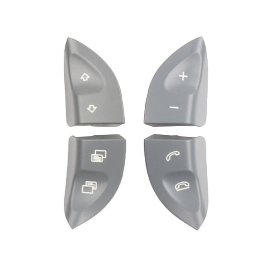 For Mercedes-Benz S-Class / CL-Class Car Steering Wheel Multi-Function Button Buttons 2208210679(Gray) - Steering Wheel Accessories by buy2fix | Online Shopping UK | buy2fix