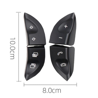 For Mercedes-Benz S-Class / CL-Class Car Steering Wheel Multi-Function Button Buttons 2208210679(Stone) - Steering Wheel Accessories by buy2fix | Online Shopping UK | buy2fix