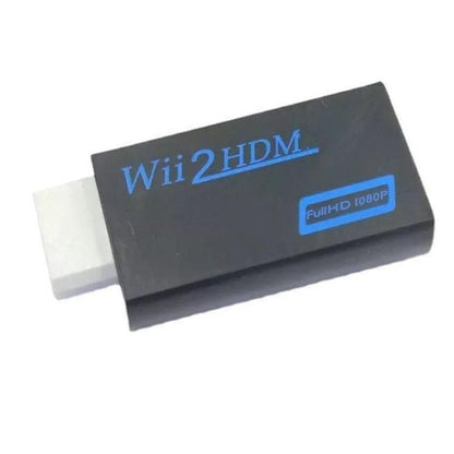WII 2 To HDMI HD Converter(Black) - Adapter by buy2fix | Online Shopping UK | buy2fix
