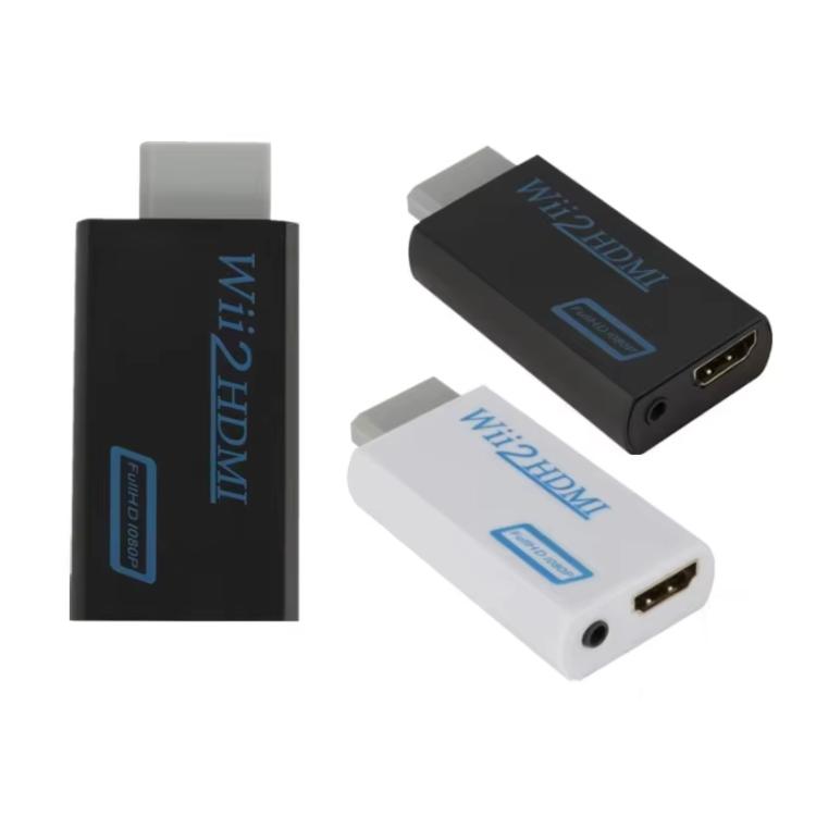 WII 2 To HDMI HD Converter(Black) - Adapter by buy2fix | Online Shopping UK | buy2fix