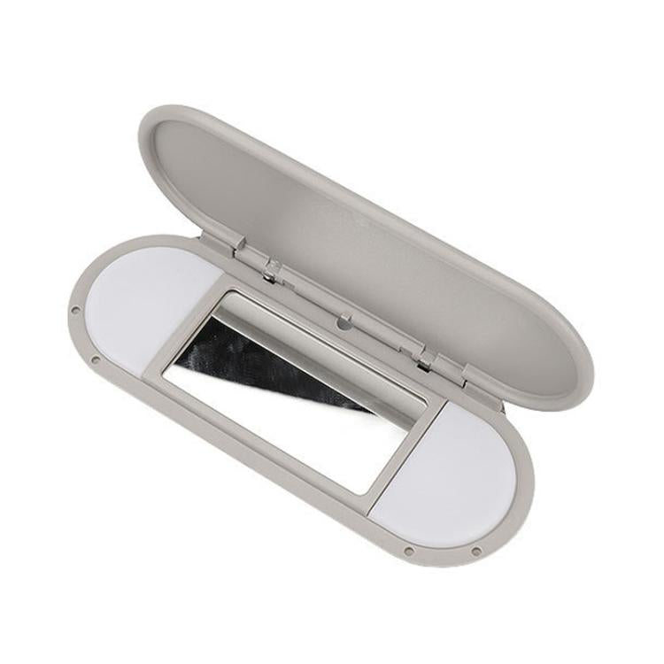 For 2015-2022 BMW Mini F55 / F56 / F60 Car Front Sun Visor Makeup Mirror 51167366950 51167342194(Gray) - Interior Mirrors by buy2fix | Online Shopping UK | buy2fix