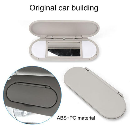 For 2015-2022 BMW Mini F55 / F56 / F60 Car Front Sun Visor Makeup Mirror 51167366950 51167342194(Gray) - Interior Mirrors by buy2fix | Online Shopping UK | buy2fix