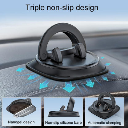 Z12 Car Center Console Fixed Navigation Phone Holder Installation-Free Snap-On Phone Support Bracket - Universal Car Holders by buy2fix | Online Shopping UK | buy2fix