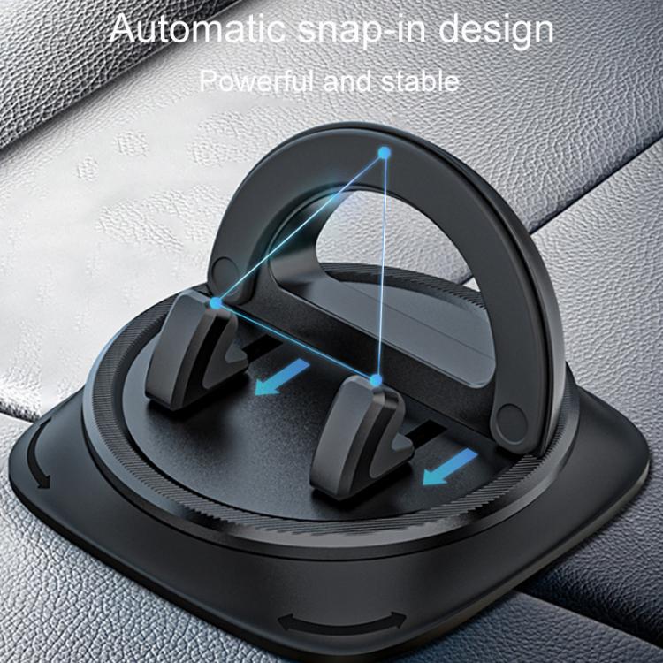 Z12 Car Center Console Fixed Navigation Phone Holder Installation-Free Snap-On Phone Support Bracket - Universal Car Holders by buy2fix | Online Shopping UK | buy2fix