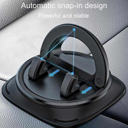 Z12 Car Center Console Fixed Navigation Phone Holder Installation-Free Snap-On Phone Support Bracket - Universal Car Holders by buy2fix | Online Shopping UK | buy2fix