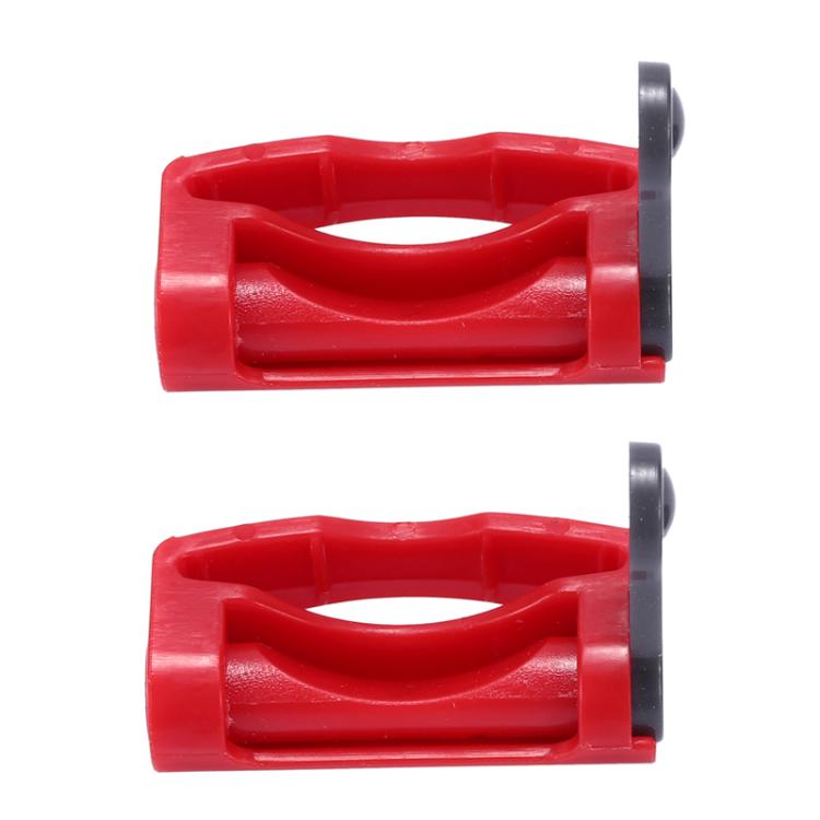 2pcs For Dyson V7 / V8 / V10 / V11 / V15 Vacuum Cleaner Switch Latch Retainer(Main Body Red+Gray) - For Dyson Accessories by buy2fix | Online Shopping UK | buy2fix