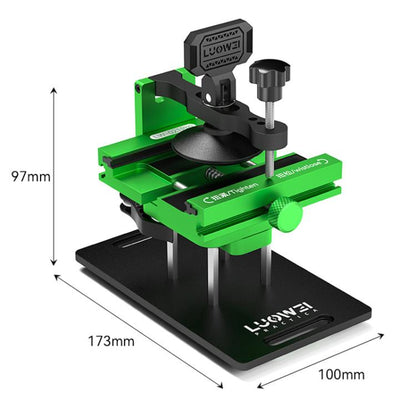 LUOWEI LW-021Pro Cell Phone Back Cover Removal and Screen Replacement 2 In 1 Rotary Jig - Repair Fixture by LUOWEI | Online Shopping UK | buy2fix