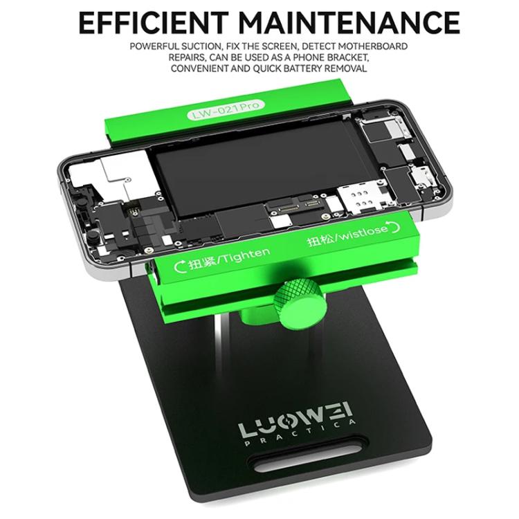 LUOWEI LW-021Pro Cell Phone Back Cover Removal and Screen Replacement 2 In 1 Rotary Jig - Repair Fixture by LUOWEI | Online Shopping UK | buy2fix