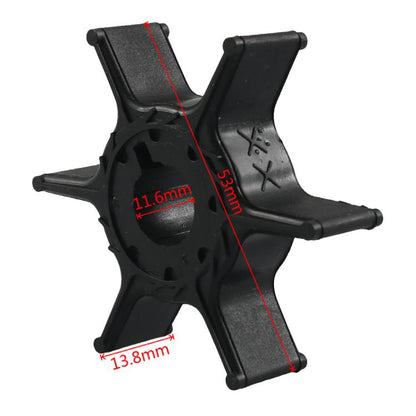 Outboard Water Pump Impeller 500368 For Yamaha 6/8/9.9HP(68T-44352-00) - Marine Accessories & Parts by buy2fix | Online Shopping UK | buy2fix