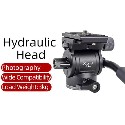 XILETU  LS-2A  Mini Hydraulic Damping Ball Head Tripod Head 360 Degree Panoramic Shooting - Tripod Heads by XILETU | Online Shopping UK | buy2fix